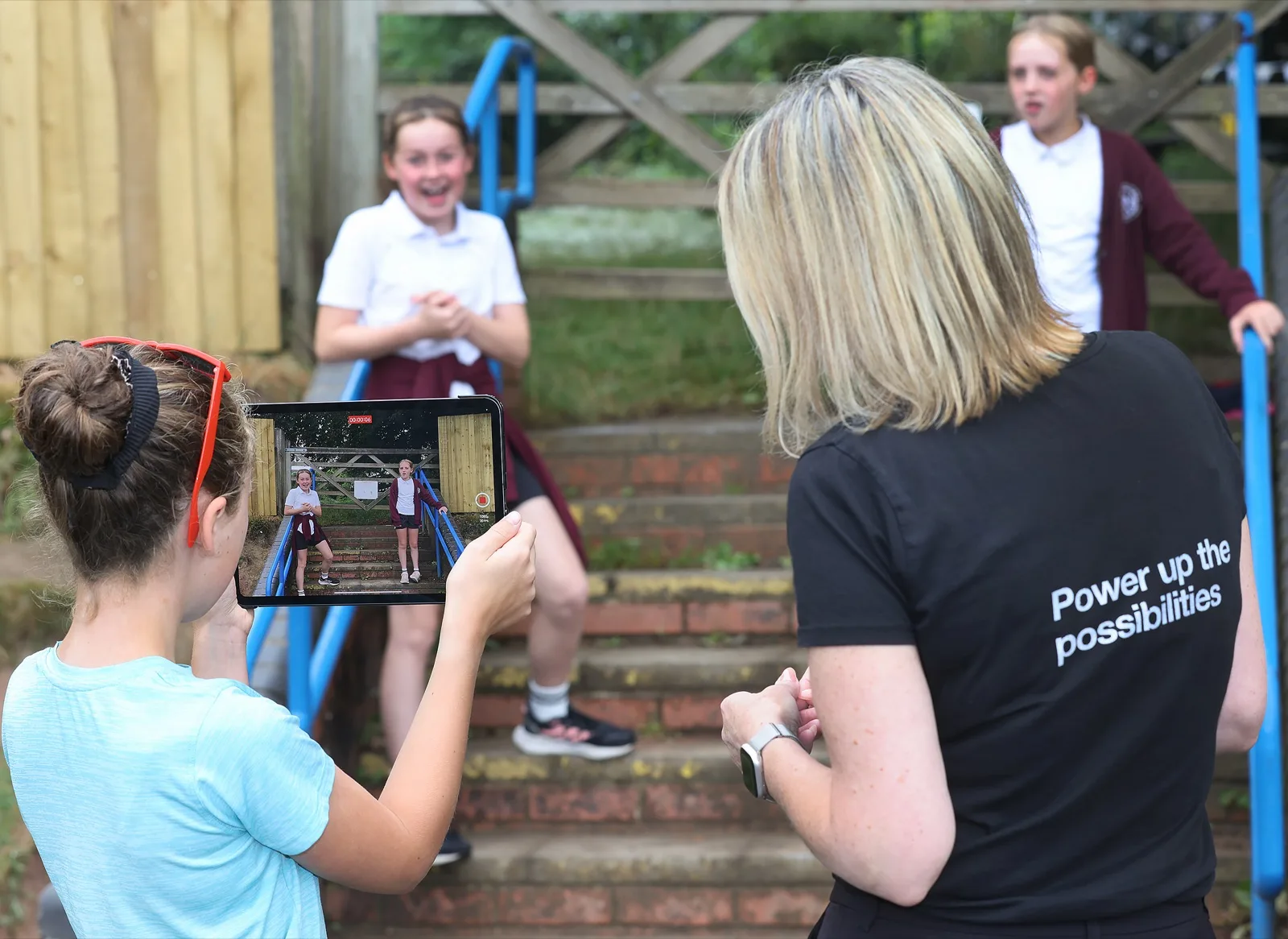 Discovery digital skills programme in a school